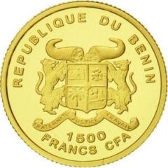 1500 Francs CFA Leopard