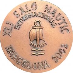 Medal - 41st international nautical exhibition in Barcelona 2002