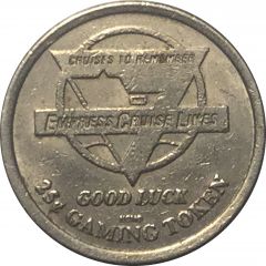 25 Cent Gaming Token - Empress Cruise Lines