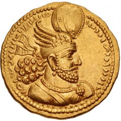 Dinar - Bahram II type I/1