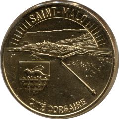 Monnaie de Paris Tourist Token - Saint-Malo Cité corsaire