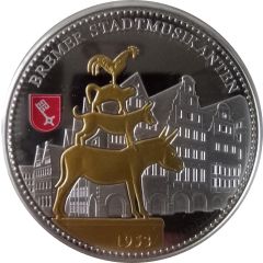 Medal - Bremer Stadtmusikanten MDM-Gedenkprägungen Bremen