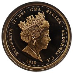 1 Pound - Elizabeth II Remembrance Day, Gold Proof