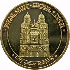 Jeton touristique - Fonderie Saint Luc - Dijon - Eglise Saint-Michel
