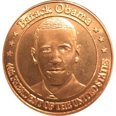 Medal - Barack Obama 44th US President