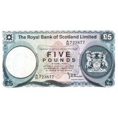 5 Pounds Royal Bank of Scotland