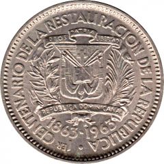 5 Centavos Restoration of the Republic