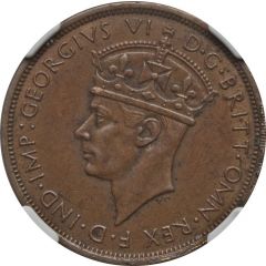 2 Shillings - George VI Trial Strike