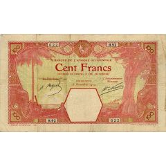 100 Francs Porto-Novo