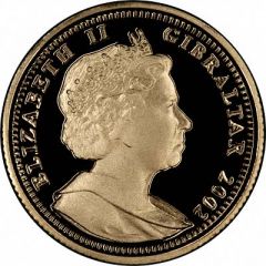 1 Sovereign - Elizabeth II Golden Jubilee - Treetops in Kenya