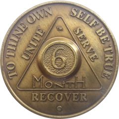 Token - AA Sobriety 6 Month Anniversary