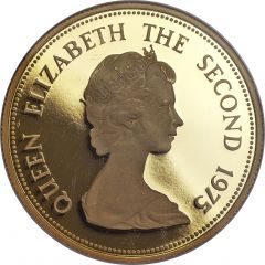 1000 Rupees - Elizabeth II Mauritius Flycatcher