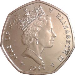 50 Pence - Elizabeth II 3rd portrait