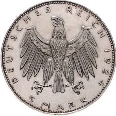 5 Reichsmark Pattern