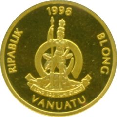 50 Vatu History of Gold