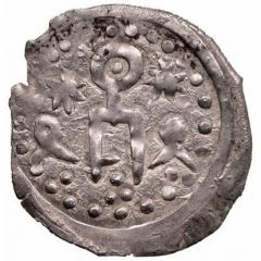 Dirham 'Ornamental type' - anepigraphic Bulghar mint