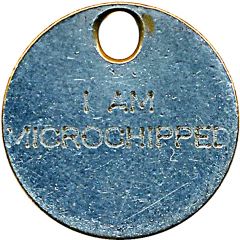 Token - I am microchipped