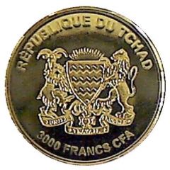 3000 Francs CFA Marie Curie