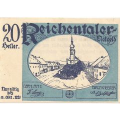 20 Heller Reichental im Mühlkreis