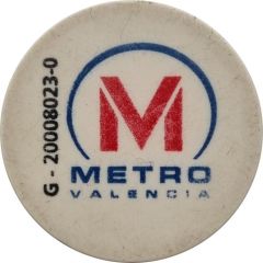 Metro Valencia with motto
