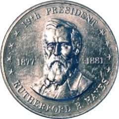 Token - Shell`s Mr. President Coin Game Rutherford B. Hayes, Instant Winner