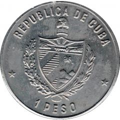 1 Peso Copper Charity Church