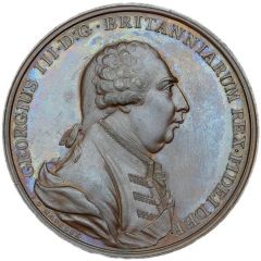 Medal - George III Recovery, bronze