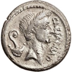 Denarius - Julius Caesar CAESAR•IMP / M•METTIVS
