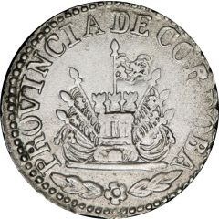 2 Reales 8 Pointed Sun