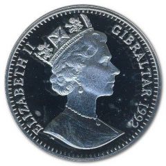 1 Crown - Elizabeth II Cocker Spaniel, Silver Proof