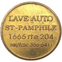 Token - Lave Auto St-Pamphile Quebec