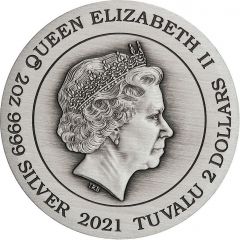2 Dollars - Elizabeth II Dragon and Tiger
