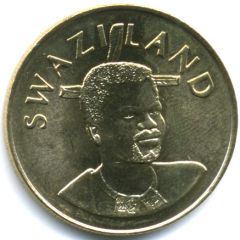 5 Emalangeni - Mswati III Central Bank