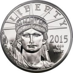 100 Dollars `American Platinum Eagle` Bullion Coinage