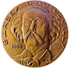 Médaille - Barbey d`Aurevilly
