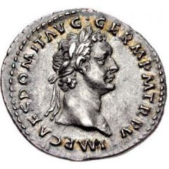 Denarius - Domitian IMP XII COS XII CENS P P P, Minerva