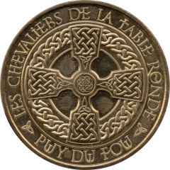 Monnaie de Paris Tourist Token - Puy du Fou Les chevaliers de la table ronde