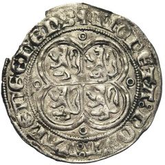 Groat `with Lions` - William II of Avesnes