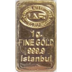1 Gram Gold Istanbul Gold Refinery