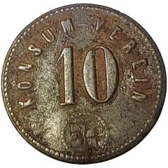 10 Pfennigs - Konsum-Verein