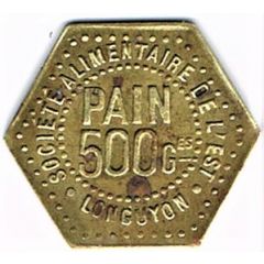 500 gr Pain - Société alimentaire de l'Est Longuyon