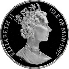 1/2 Crown - Elizabeth II Fridtjof Nansen; Silver Proof