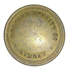 Token - Goddard Novelty Co Game/Amusement Token