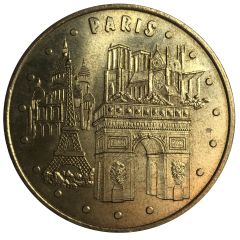 Monnaie de Paris Tourist Token - Paris 4 monuments