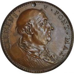 Medal - Clement V Restitution of the Pope`s