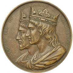Medal - King Louis III and Carloman II