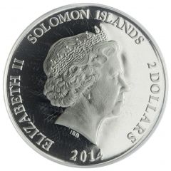 2 Dollars - Elizabeth II Alice in Wonderland