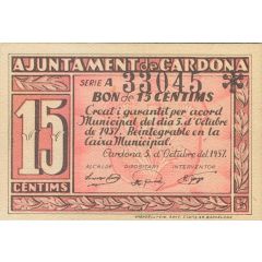 15 Céntimos Cardona