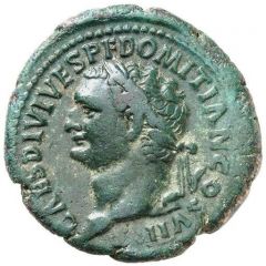 As - Domitian S C, Minerva