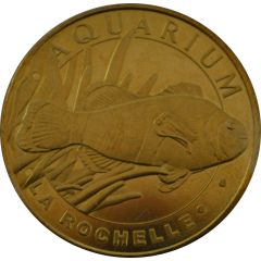Tourist token - Monnaie de Paris - Aquarium de La Rochelle clown fish
